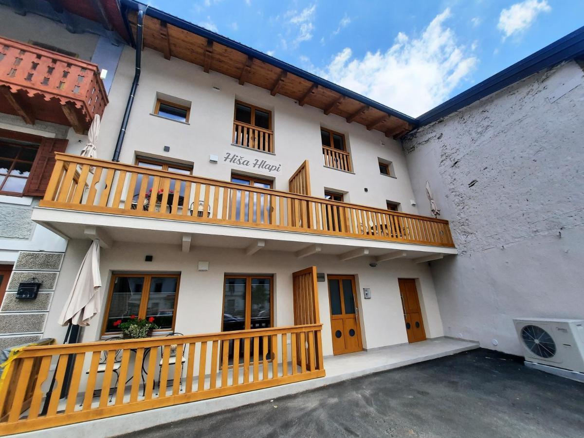 Apartments Hlapi With Spa Kobarid Exterior photo