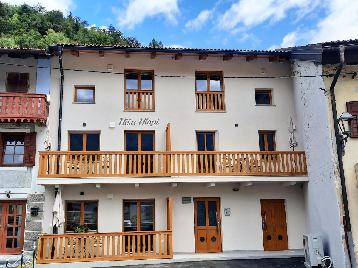 Apartments Hlapi With Spa Kobarid Exterior photo